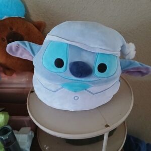 Squishmallows Blue and White Stuffed Animal